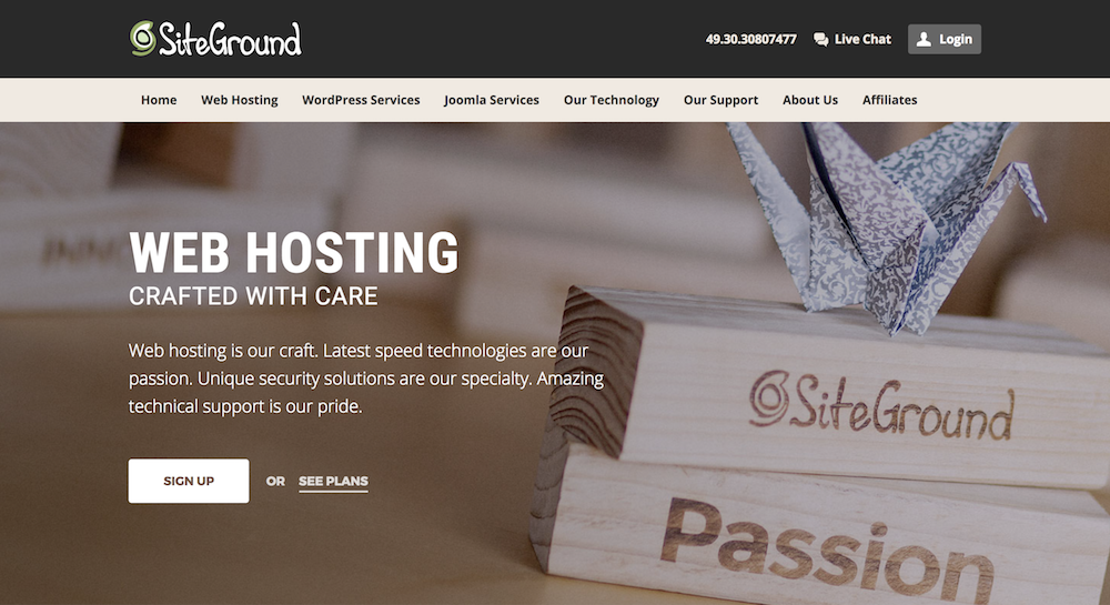 Siteground WordPress Hosting